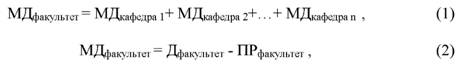 формула определения финансового результата